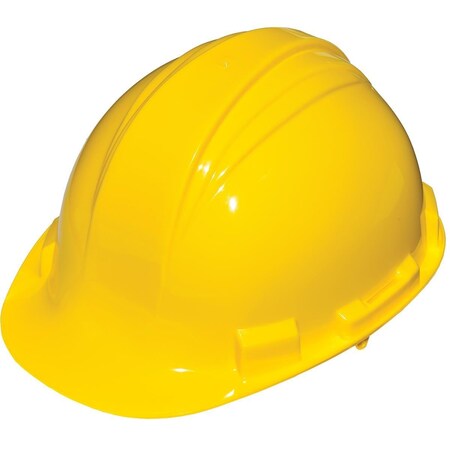 North Hard Hat, Frtbrim, Slotted, 4Pinlk, Yellow 67429 A59020000